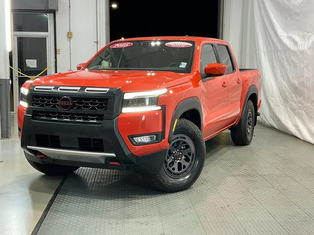 Certified Used 2025 Afterburn Orange Nissan PRO-X image 2