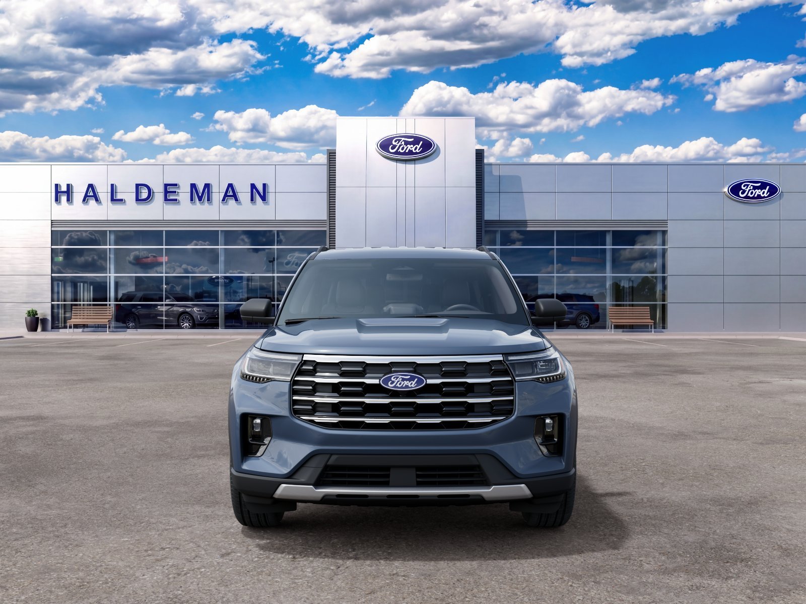 New 2027 Vapor Blue Metallic Ford Active image 3