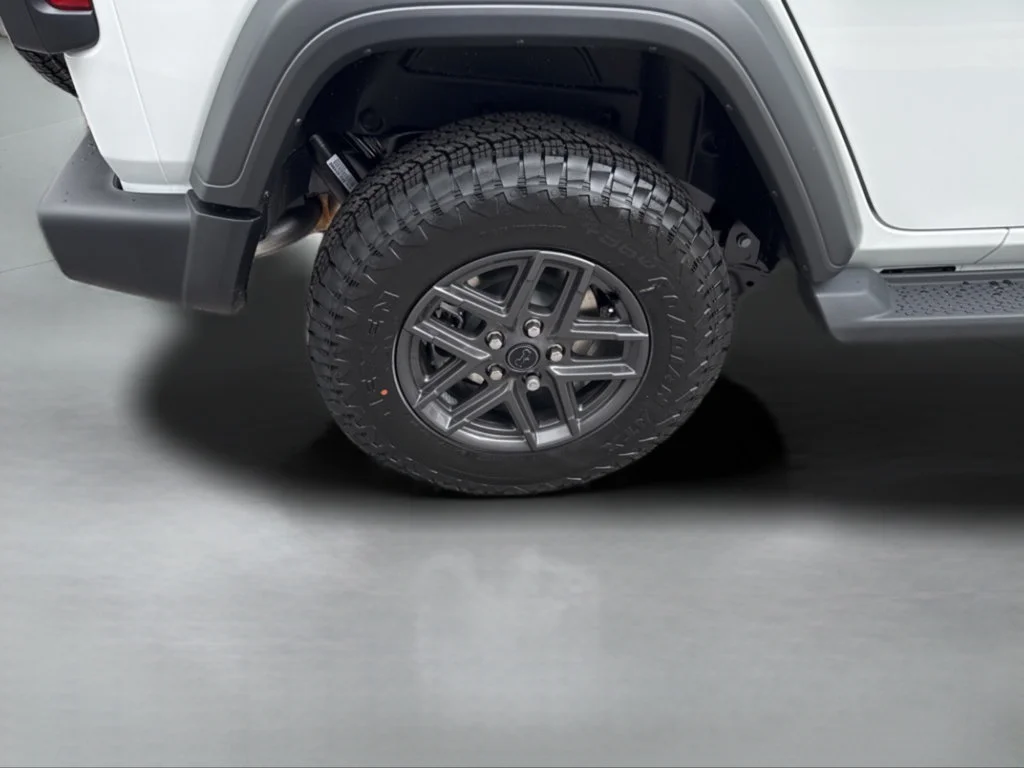 New 2026 Bright White Clear-Coat Exterior Paint Jeep Sport S image 25