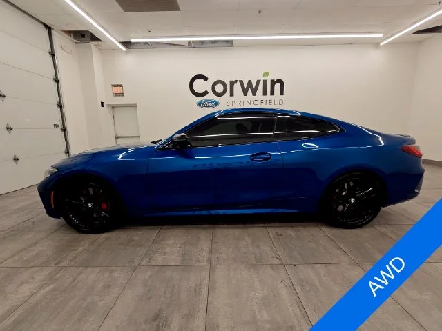 Used 2021 Portimao Blue Metallic BMW M440i xDrive image 2
