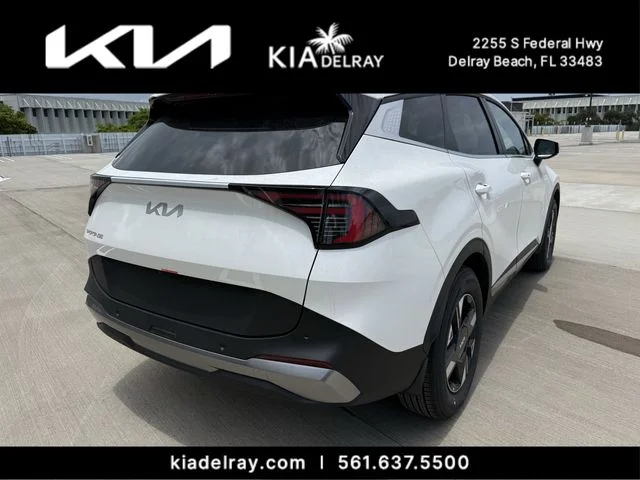 New 2026 White Kia LX image 3