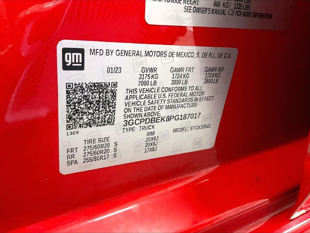 Used 2023 Red Chevrolet Custom image 36
