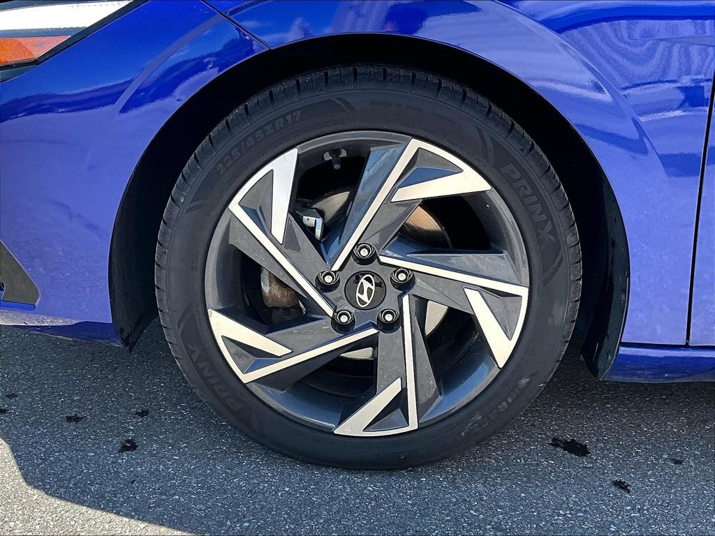 Used 2024 Intense Blue Hyundai Limited image 7