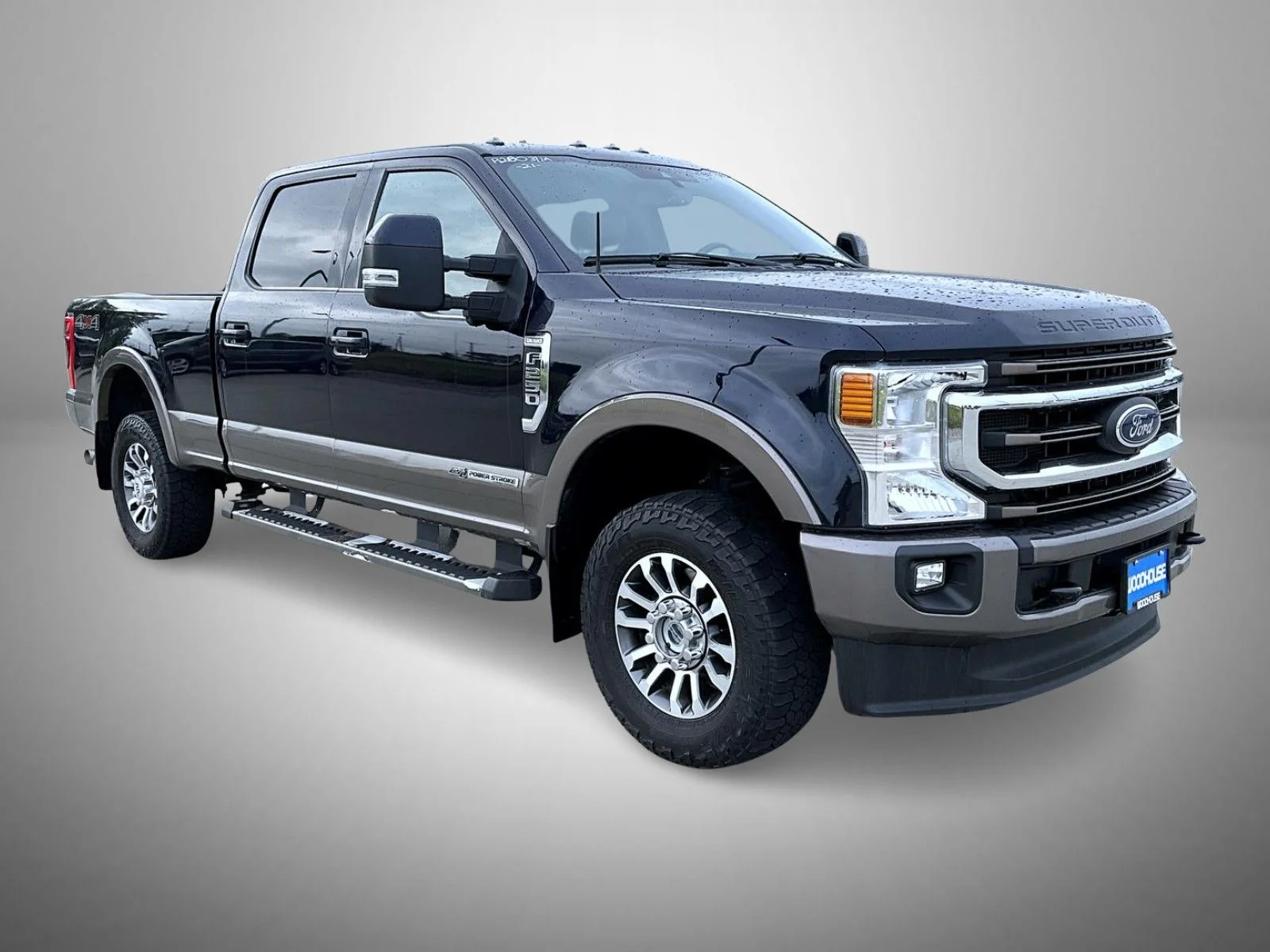 Used 2021 Blue Ford King Ranch image 3