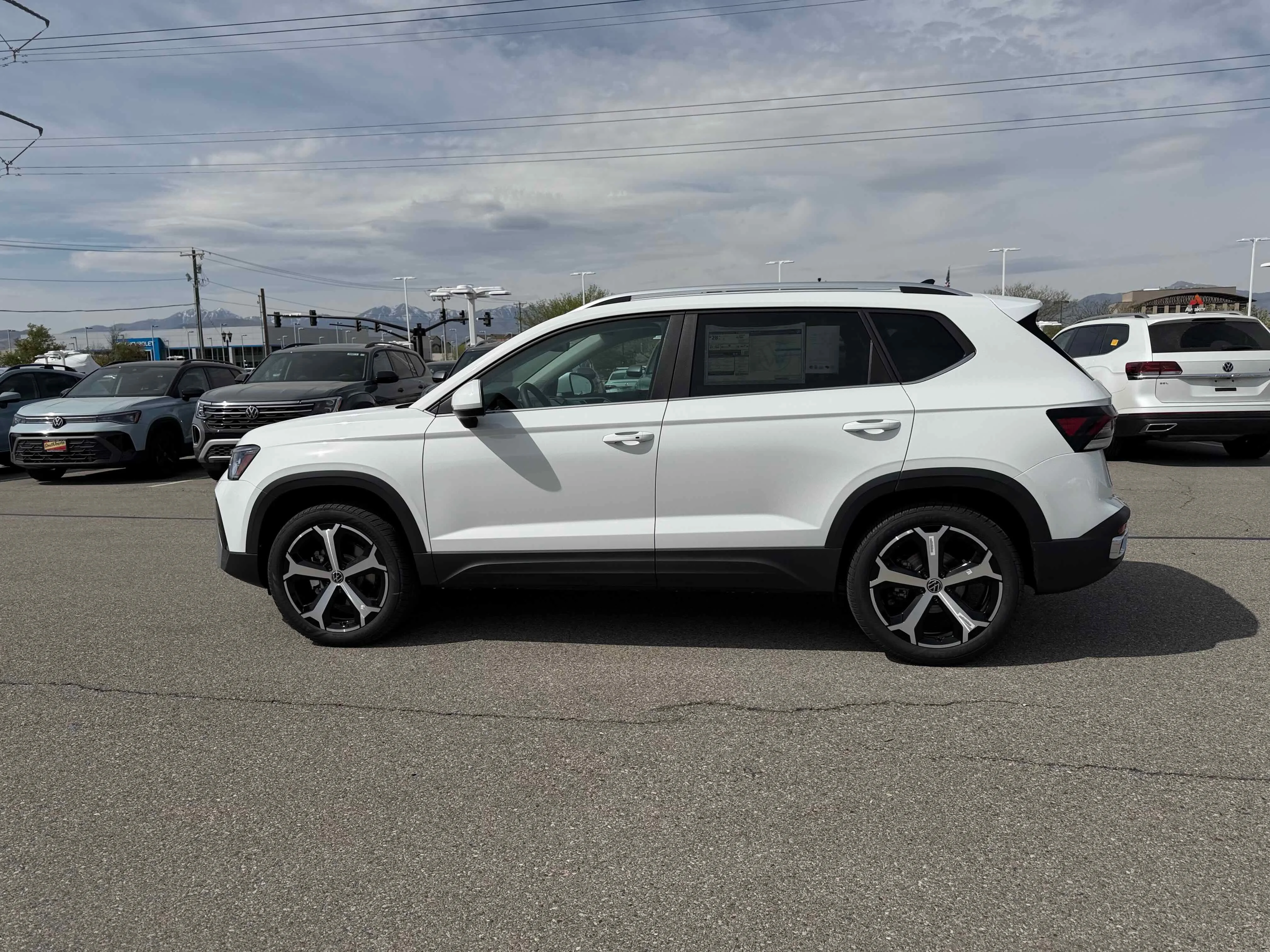 New 2026 Pure White Volkswagen SEL image 2