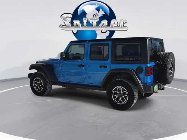Used 2024 Blue Jeep Rubicon image 7
