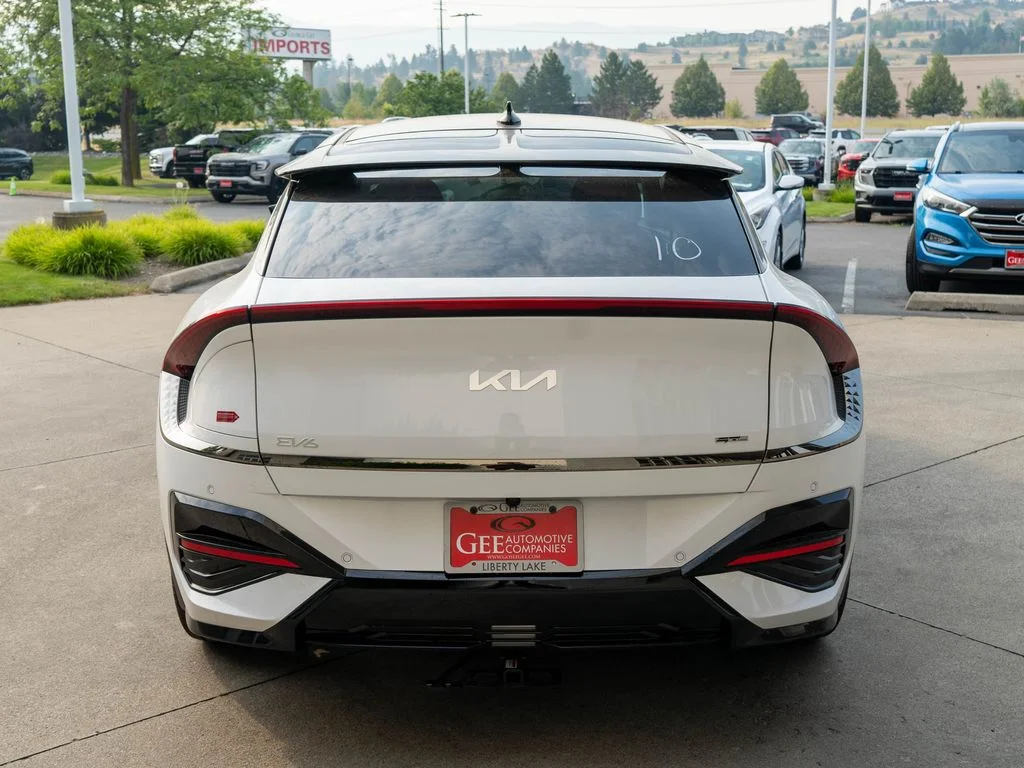 New 2026 Glacial White Pearl / Black Ro Kia GT-Line AWD image 6