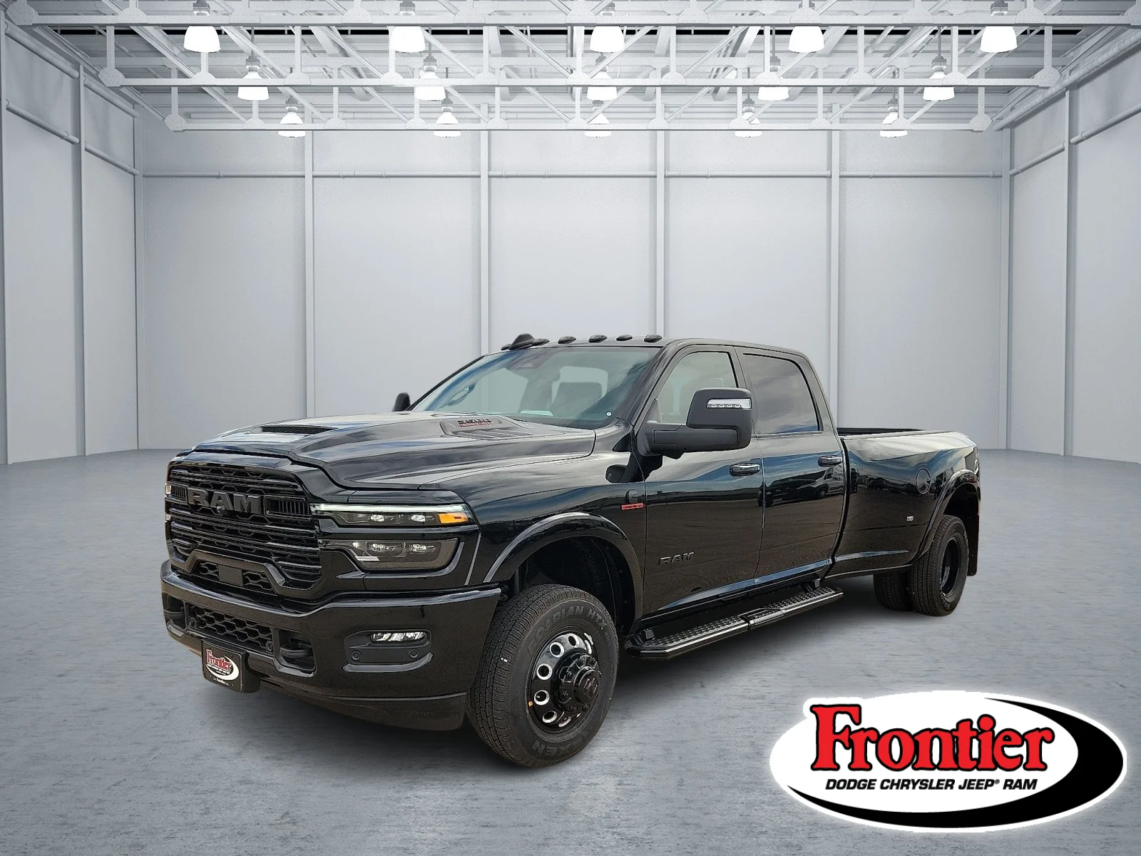 New 2027 Diamond Black Crystal Pearl-Coat  Paint Ram LARAMIE CREW CAB 4X4 8