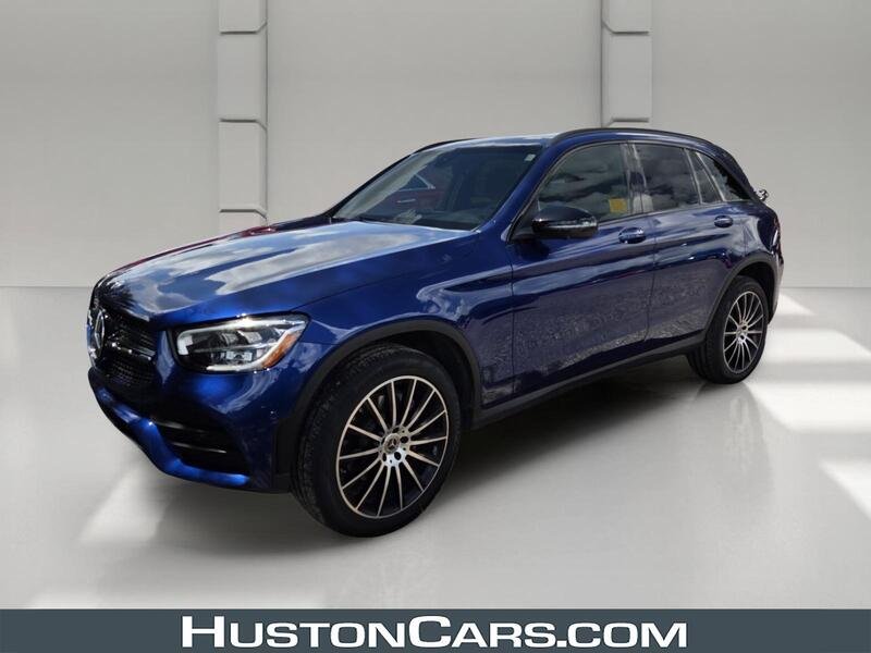 Used 2021 Brilliant Blue Metallic MERCEDES-BENZ GLC 300 SUV image 1