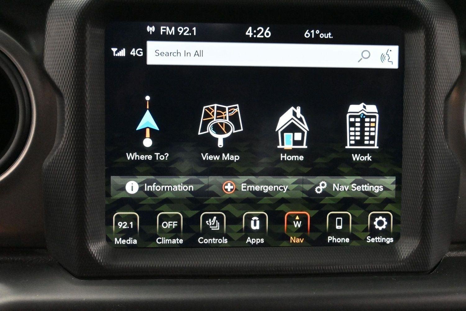 Used 2021 Black Clearcoat Jeep Willys image 22