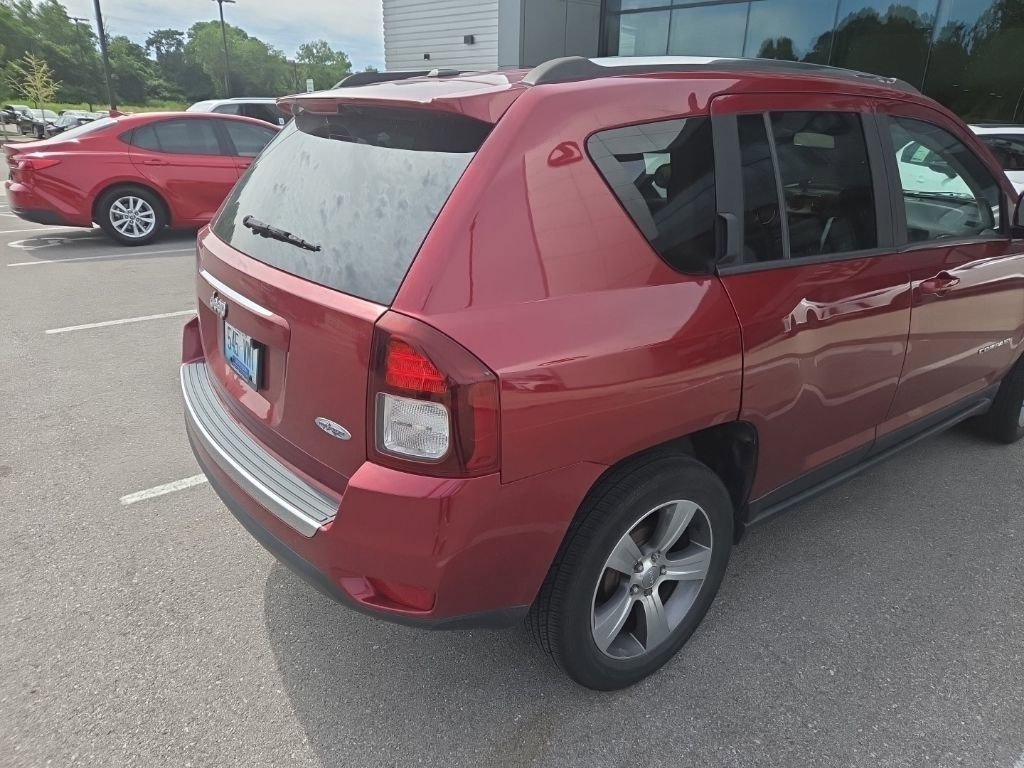 Used 2016 Deep Cherry Red Crystal Pearlcoat Jeep High Altitude Edition image 5