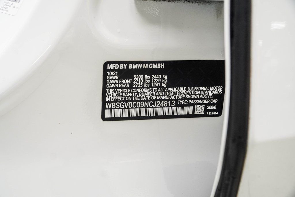 Used 2022 White BMW Competition image 48