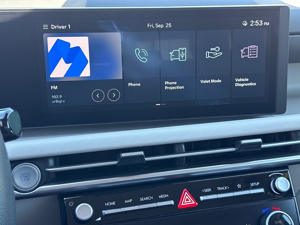 Used 2025 Atlantis Blue Hyundai SEL image 14
