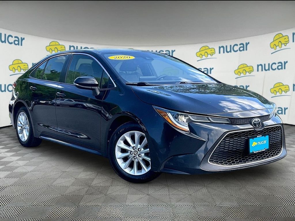 Used 2020 Black Toyota XLE image 1