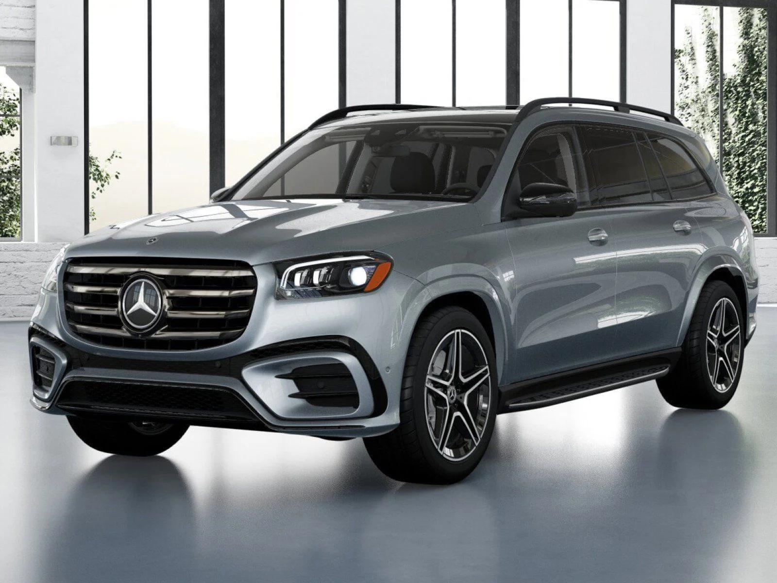 New 2026 Silver Mercedes-Benz GLS 450 image 1