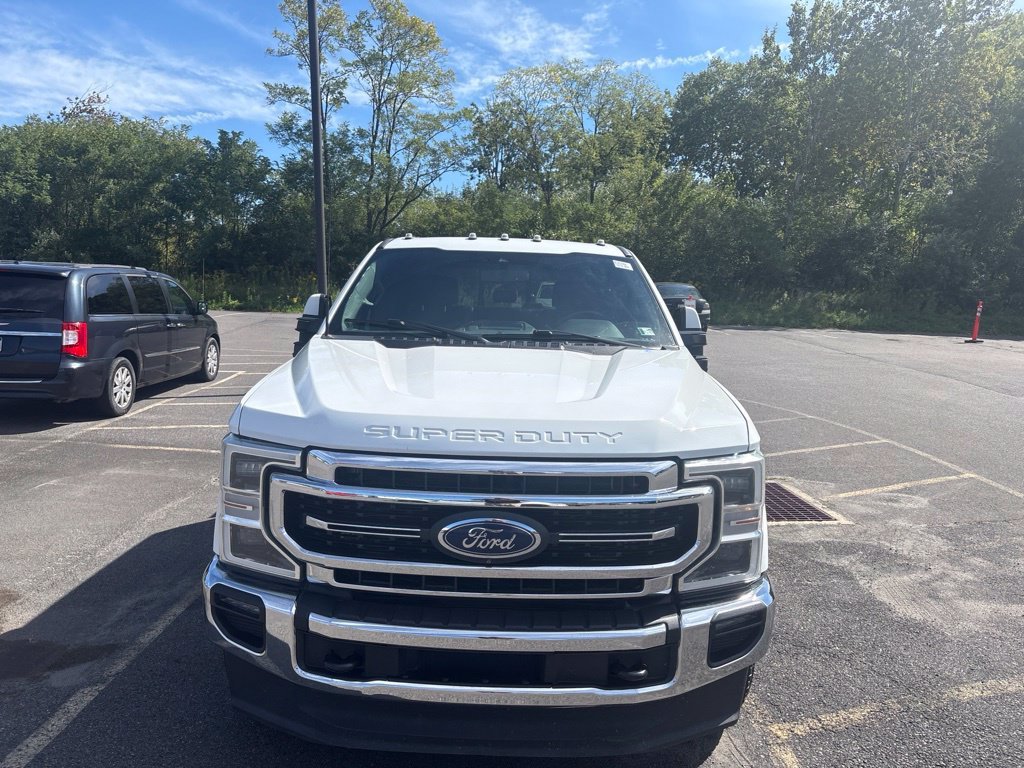 Used 2022 Oxford White Ford Lariat image 2