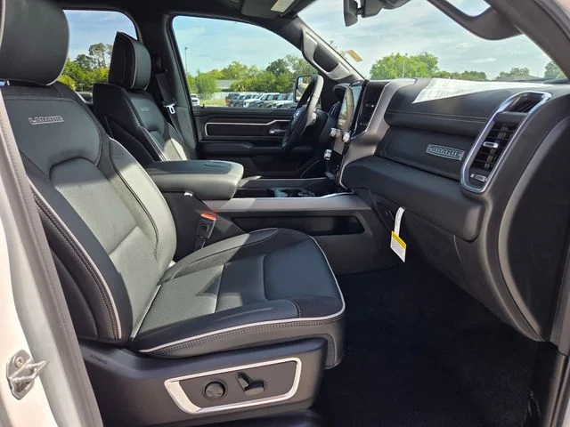 New 2026 Ivory White Tri-Coat Pearl-Coat Exterior Paint RAM Laramie image 17