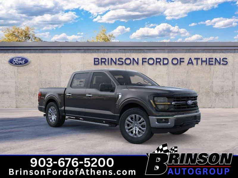 New 2026 Agate Black Metallic Ford XLT image 7