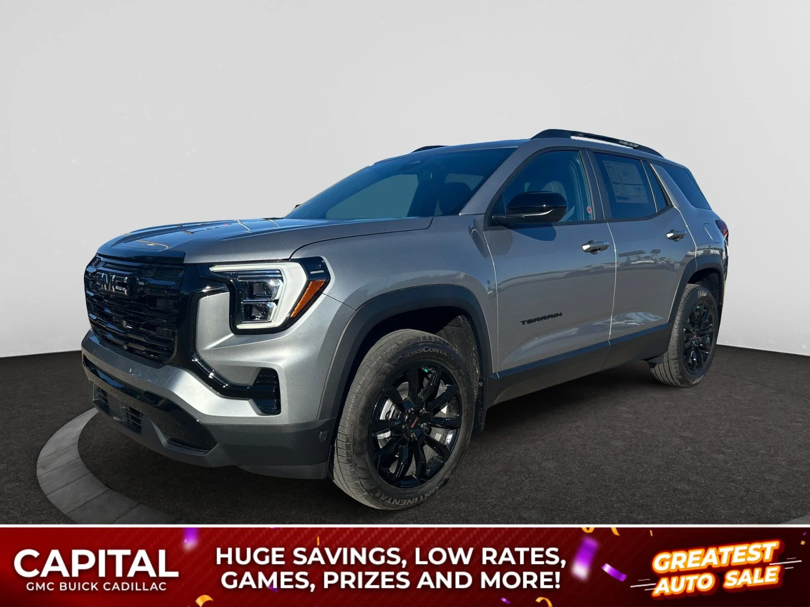 New 2027 Sterling Metallic GMC AWD Elevation image 1