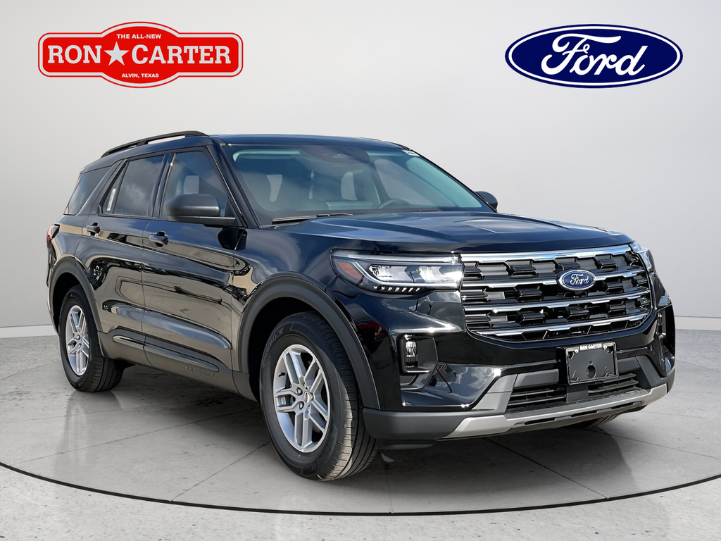 New 2026 Agate Black Metallic Ford Active image 1
