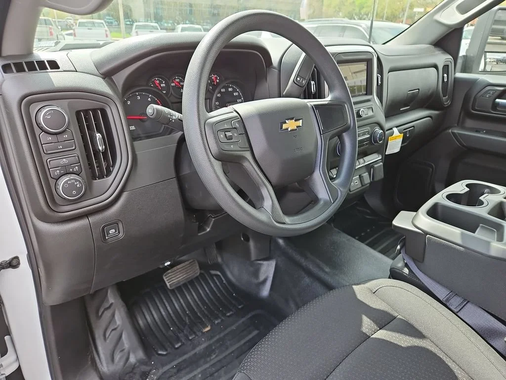 New 2025 Summit White Chevrolet Work Truck image 2