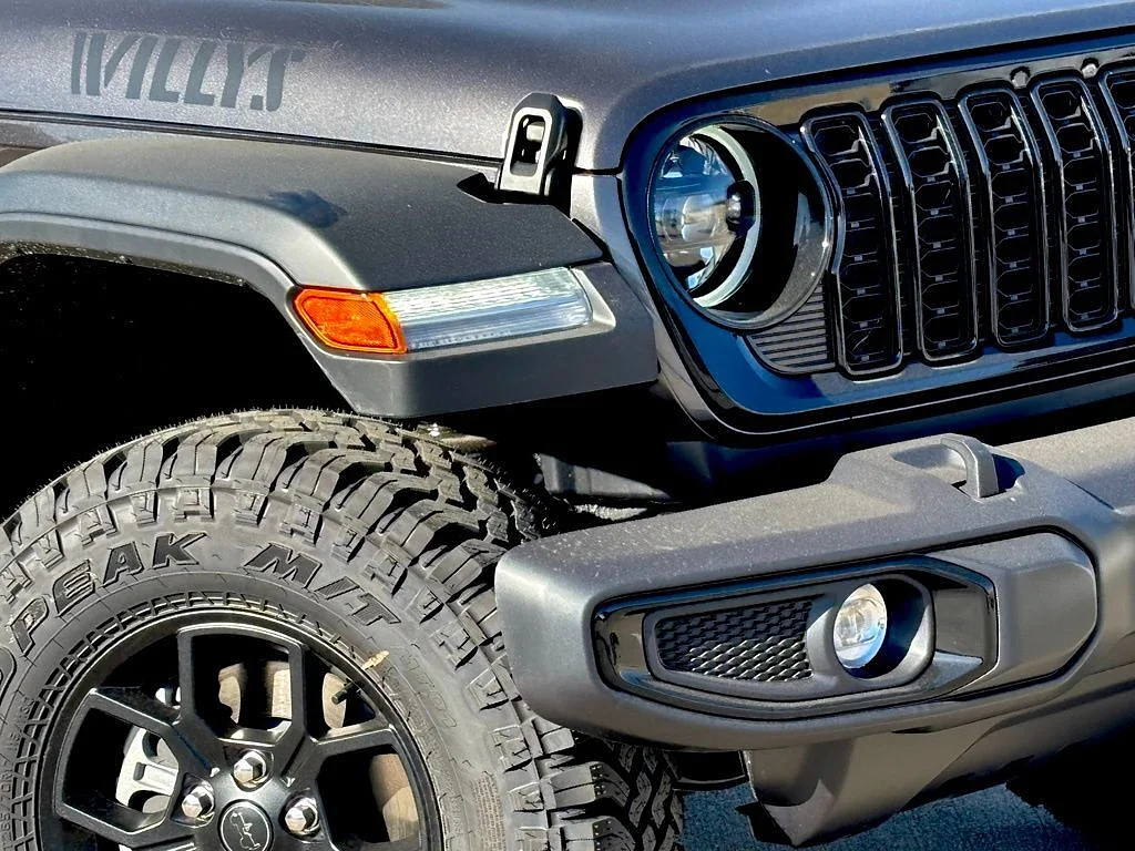 New 2026 Granite Crystal Metallic Clear Coat Jeep 4-Door Willys 4x4 image 7