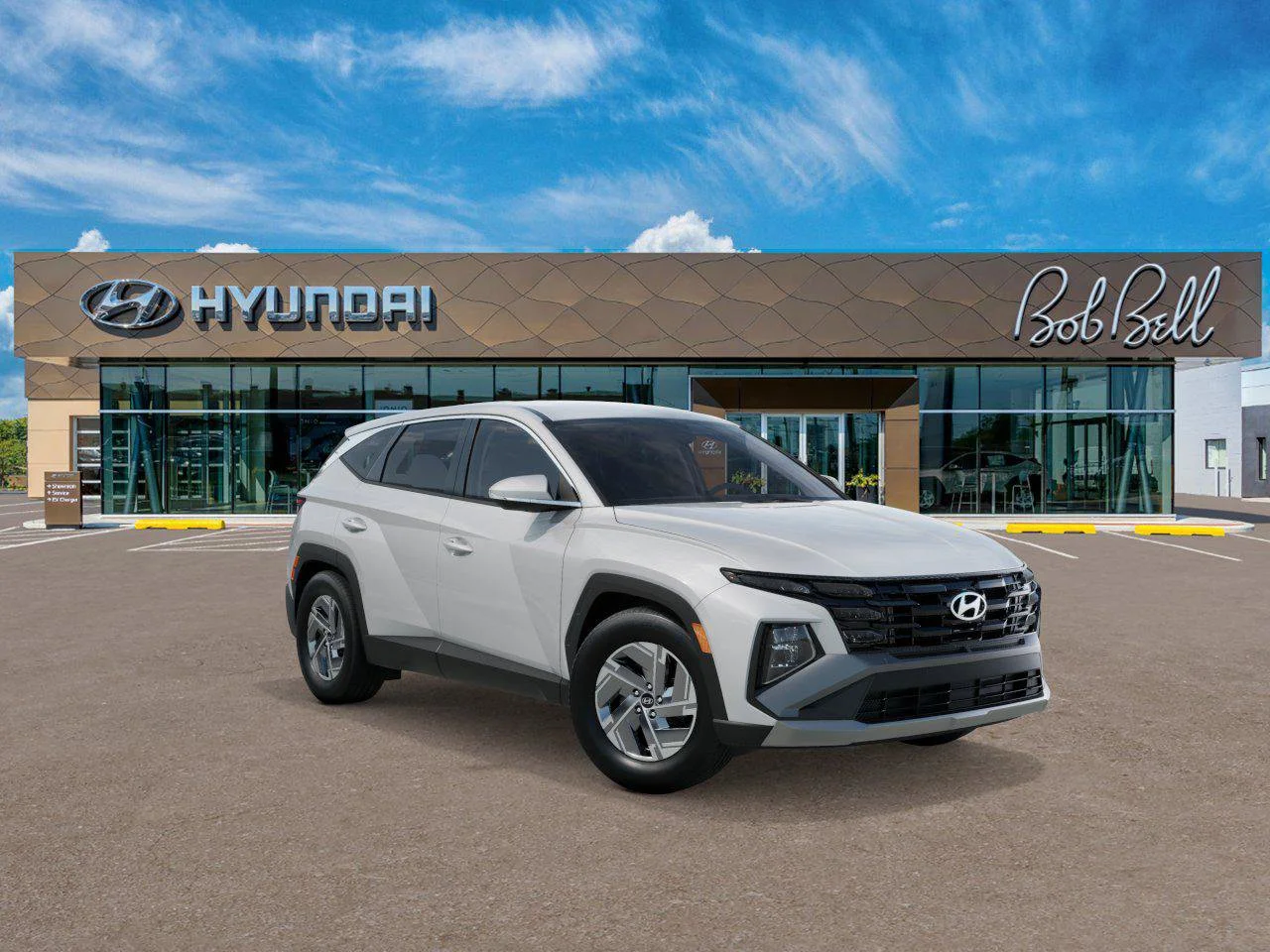 New 2026 White Hyundai Blue SE image 2