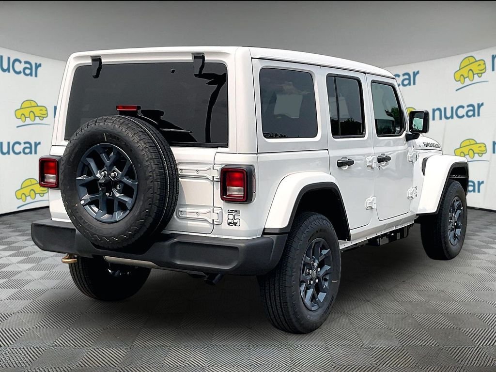 New 2026 Bright White Clearcoat Jeep 85th Anniversary Edition image 7