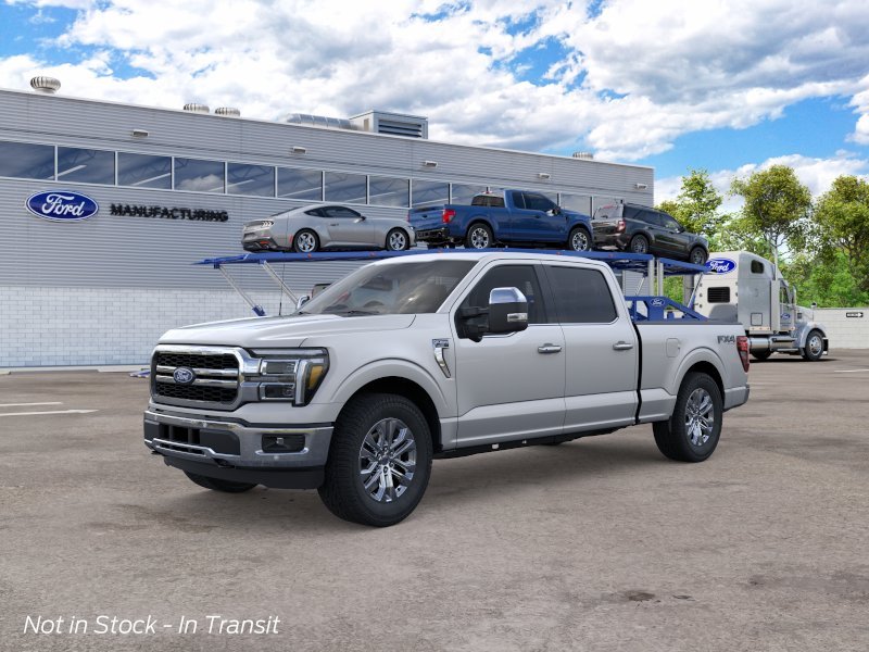 New 2026 Iconic Silver Metallic Ford Lariat image 2
