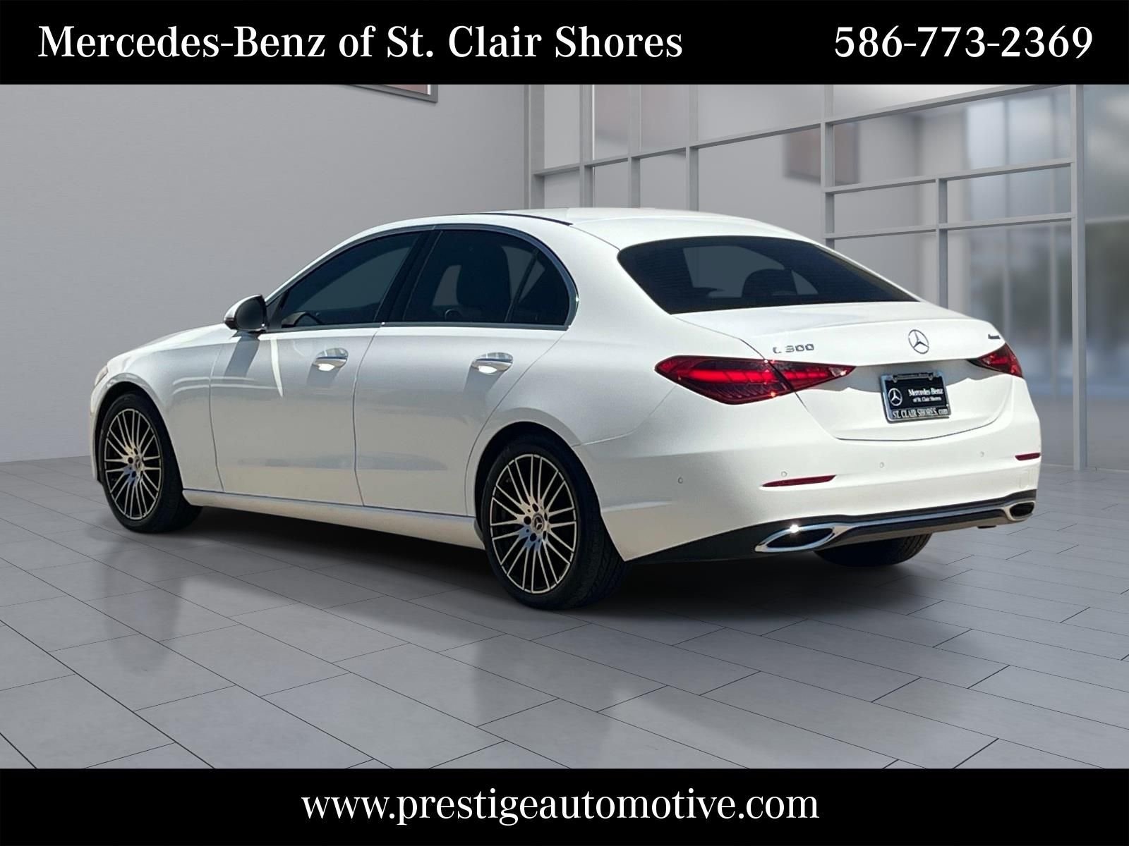 Certified Used 2024 White Mercedes-Benz C 300 image 3
