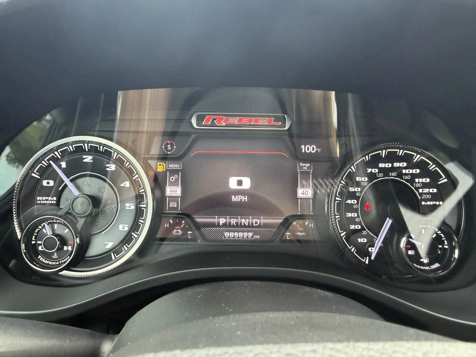Used 2021 Bright White Clearcoat Ram Rebel image 10