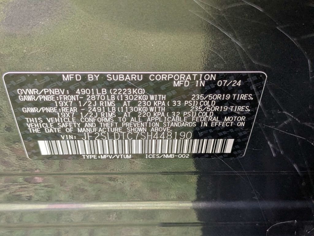 Used 2025 Gray Subaru Touring image 21