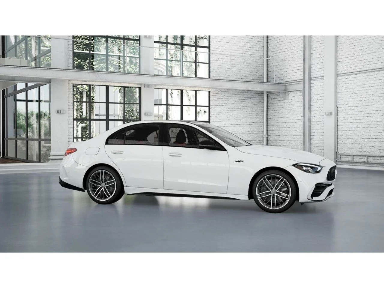 New 2026 Polar White Mercedes-Benz AMG® C 43 4MATIC® Sedan image 14