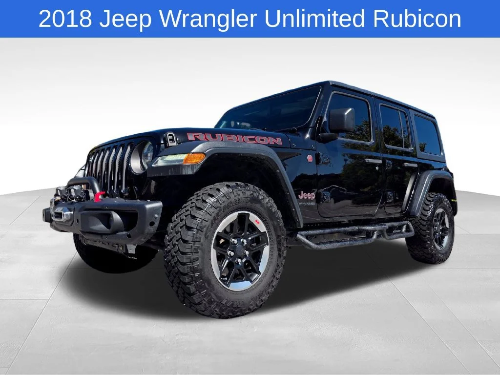 Used 2018 Black Jeep Rubicon 4x4 image 10