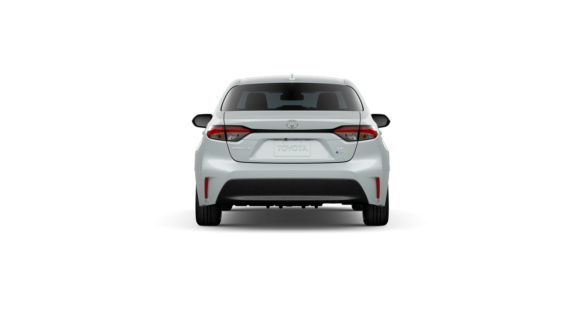 New 2026 Wind Chill Pearl Toyota Hybrid LE image 8