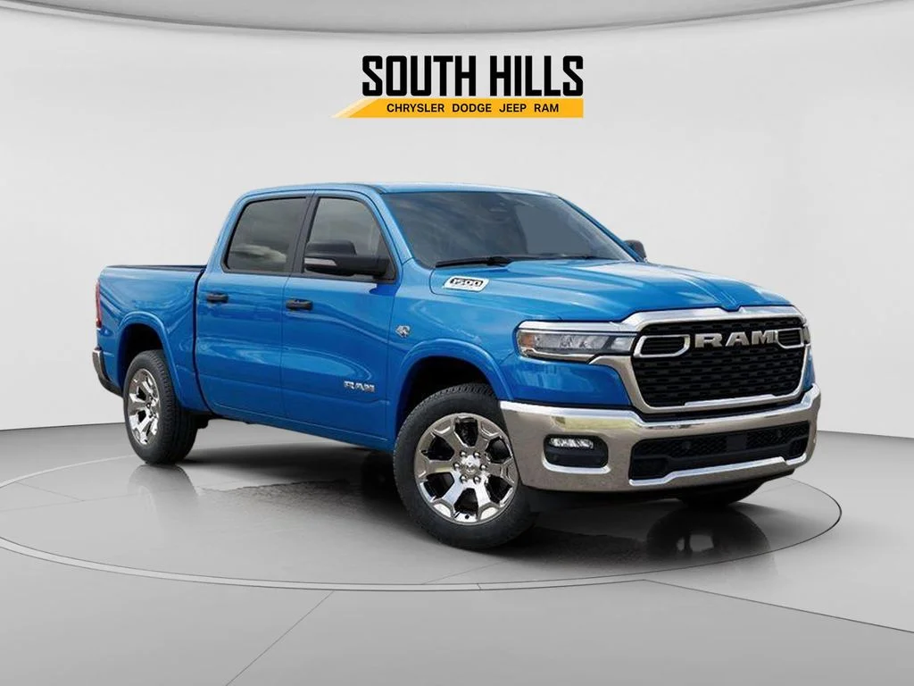 New 2026 Hydro Blue Pearl-Coat Exterior Paint RAM Big Horn/Lone Star image 5