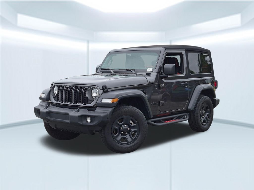 Used 2024 Crystal Metallic Jeep Sport image 1