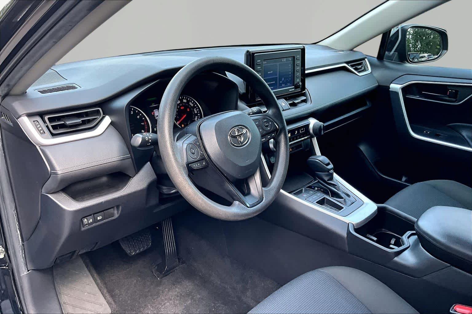 Used 2022 Midnight Black Metallic Toyota LE image 18