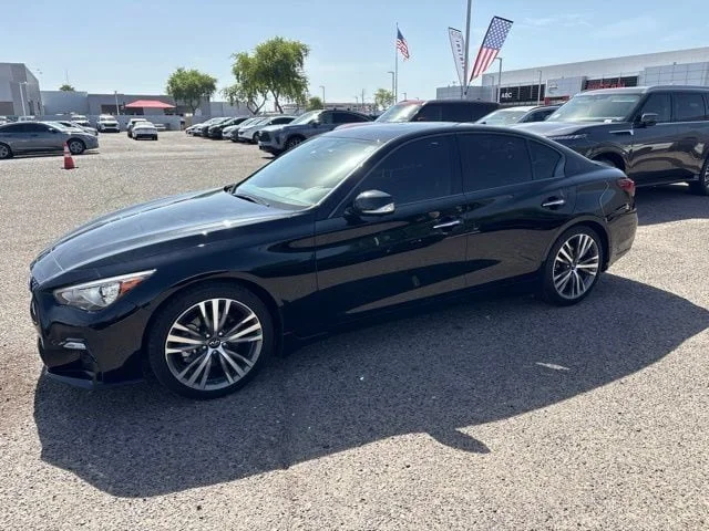 Certified Used 2023 Black Obsidian INFINITI Sensory image 9