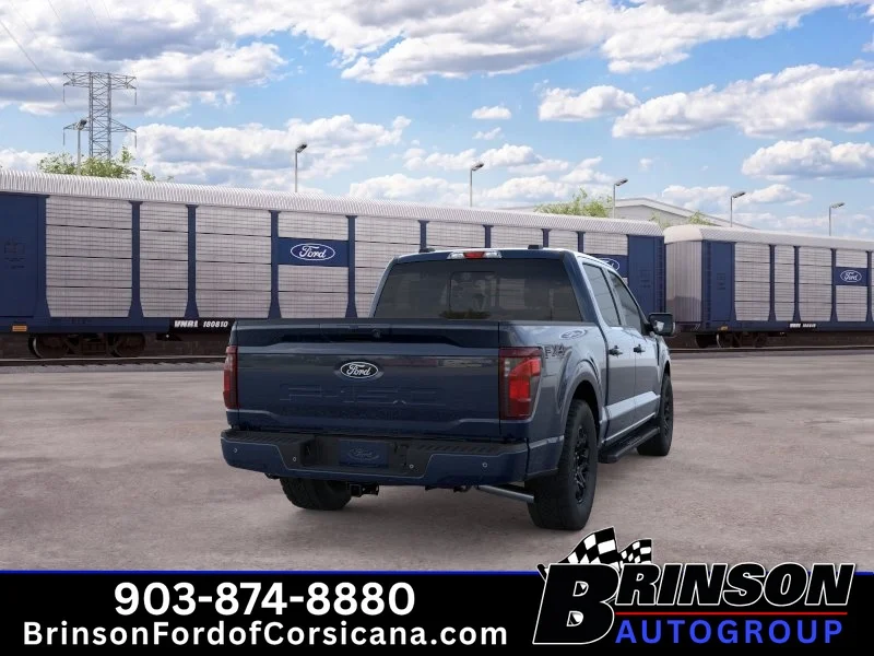 New 2026 Antimatter Blue Metallic Ford XLT image 8