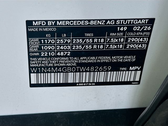 New 2026 Polar White Mercedes-Benz GLB 250 image 30