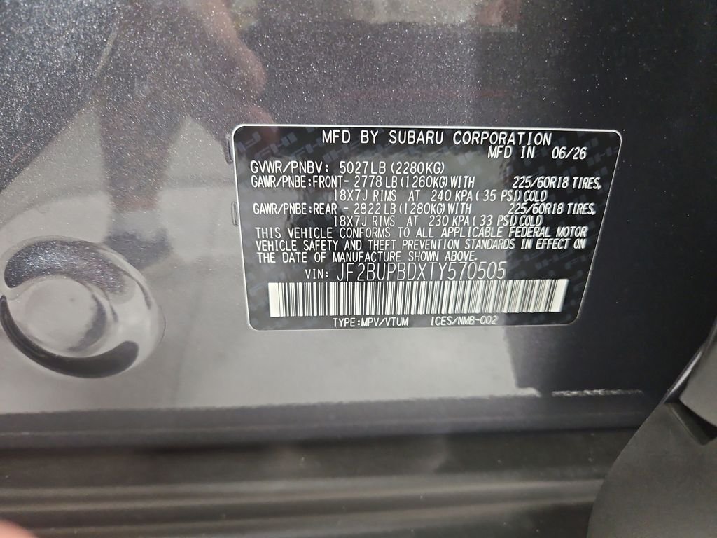 New 2026 Gray Subaru Premium image 30
