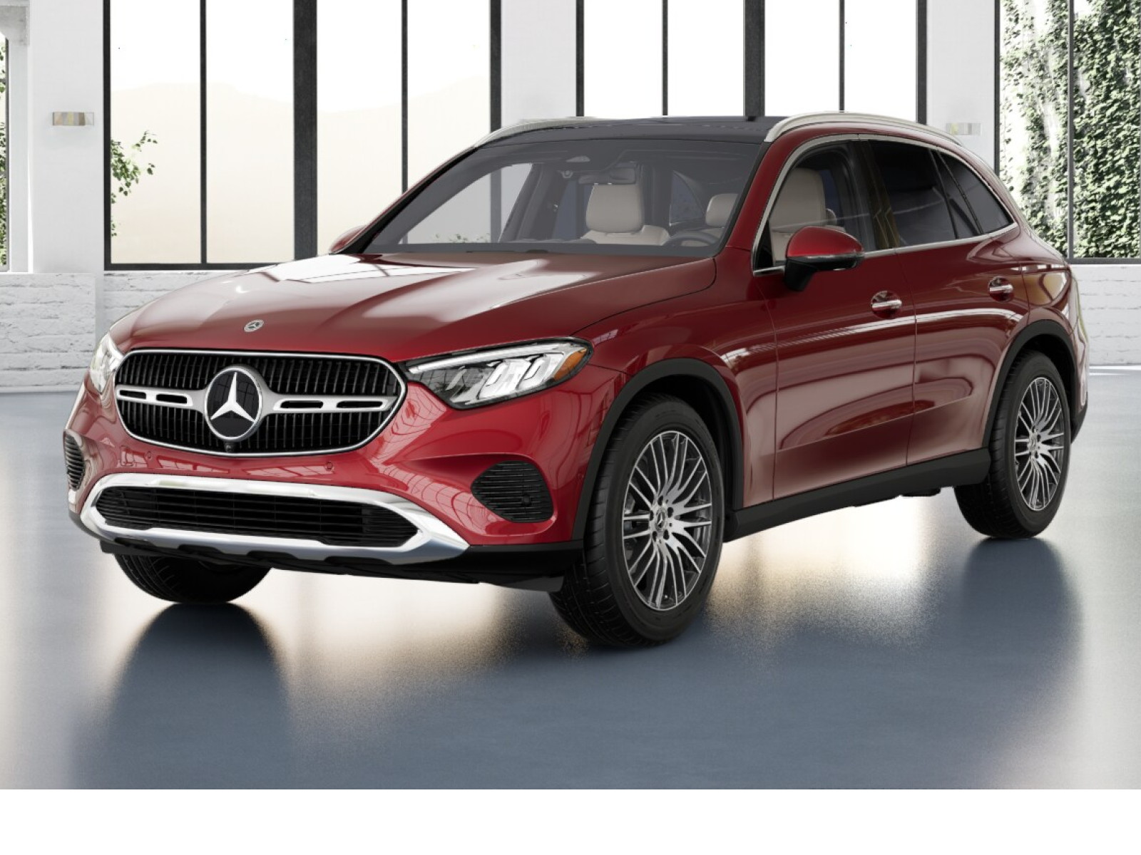 New 2027 MANUFAKTUR Patagonia Red Metallic Mercedes-Benz GLC 300 image 1