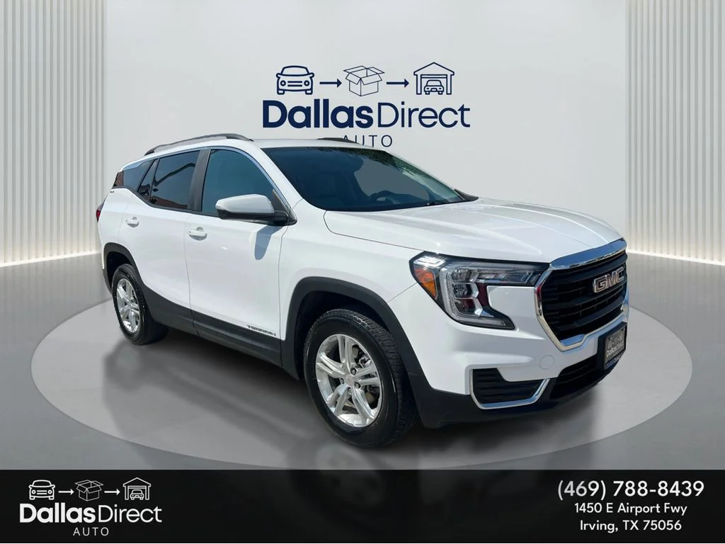 Used 2023 Summit White GMC SLE image 2