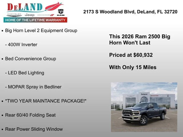 2026 RAM 2500 Big Horn - Photo 32