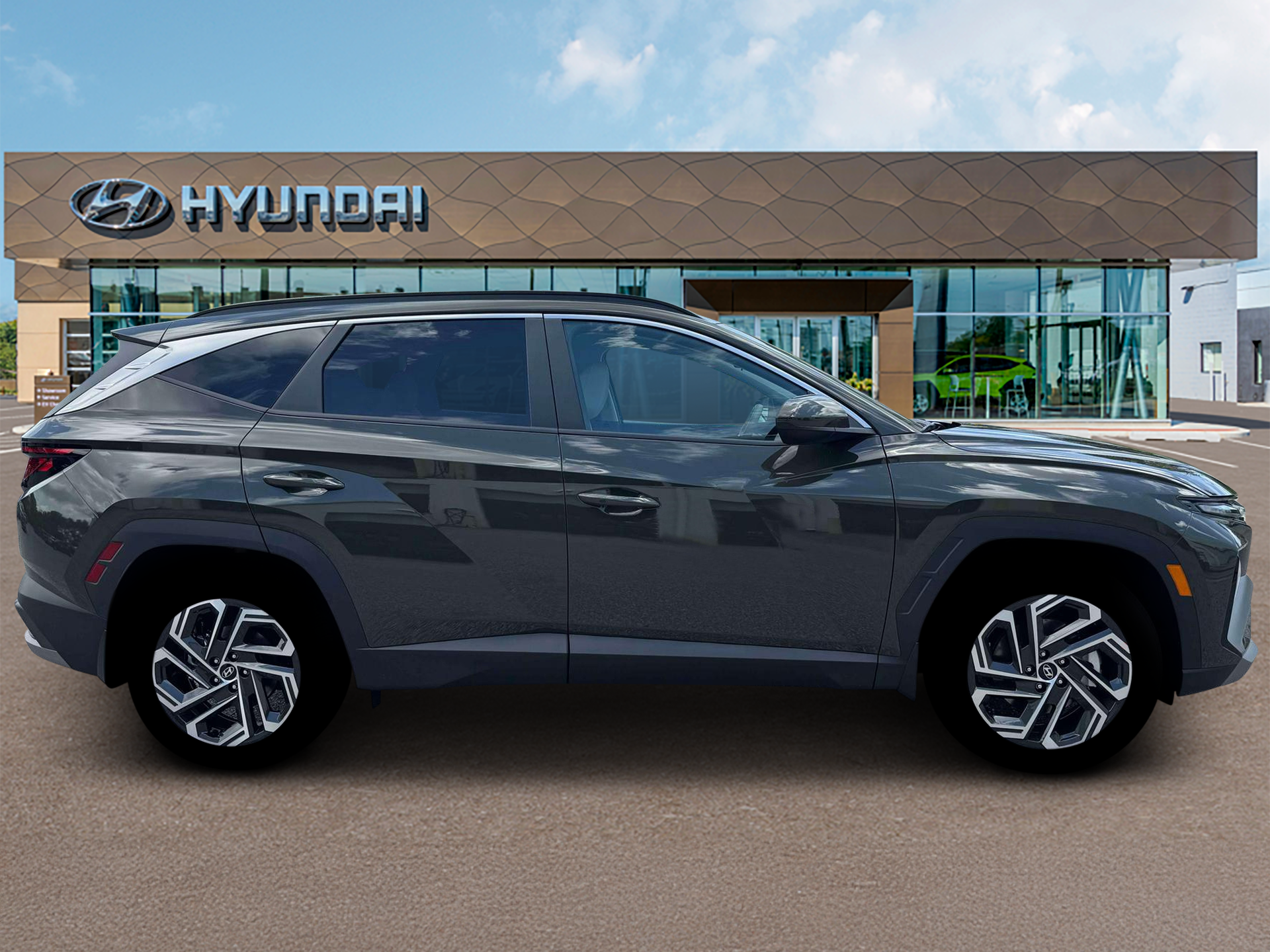 New 2026 Green Hyundai SEL Plus FWD image 9