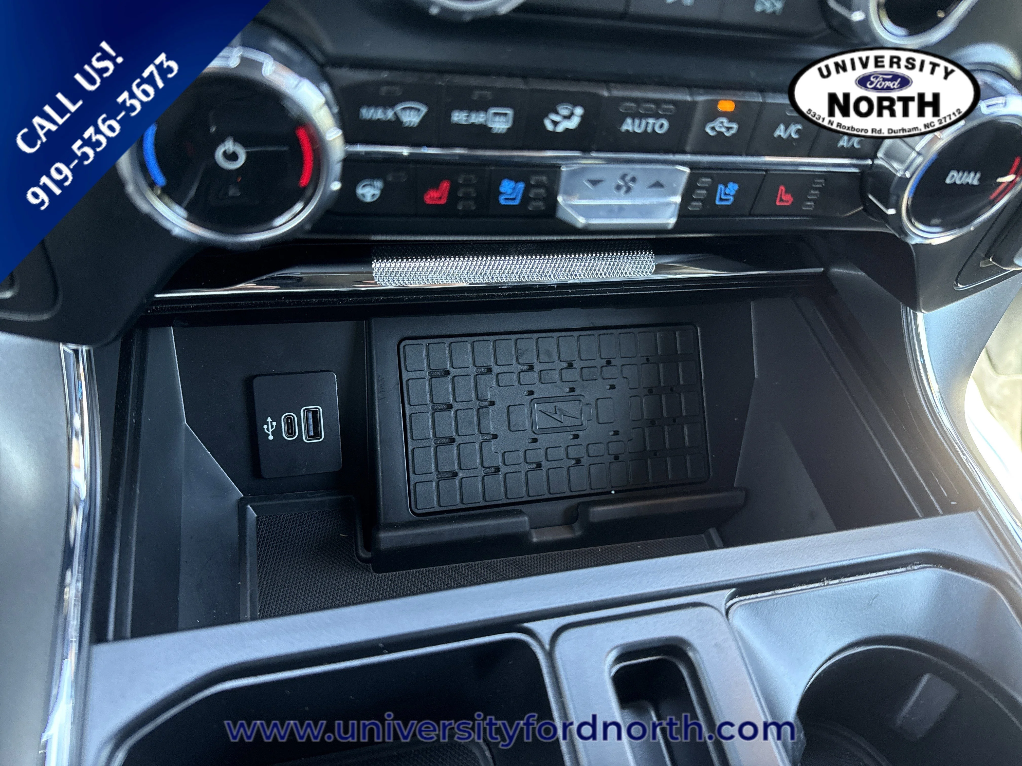 Used 2025 Antimatter Blue Metallic Ford LARIAT image 37