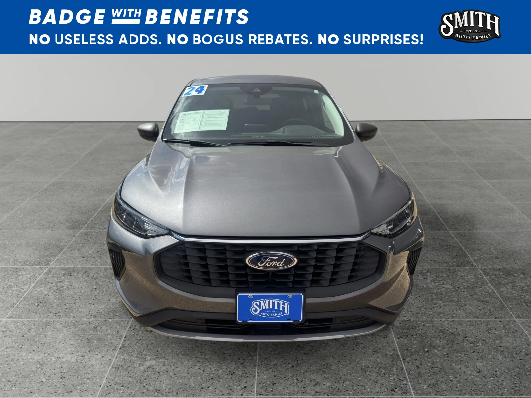 Certified Used 2024 Carbonized Gray Metallic Ford Active image 3