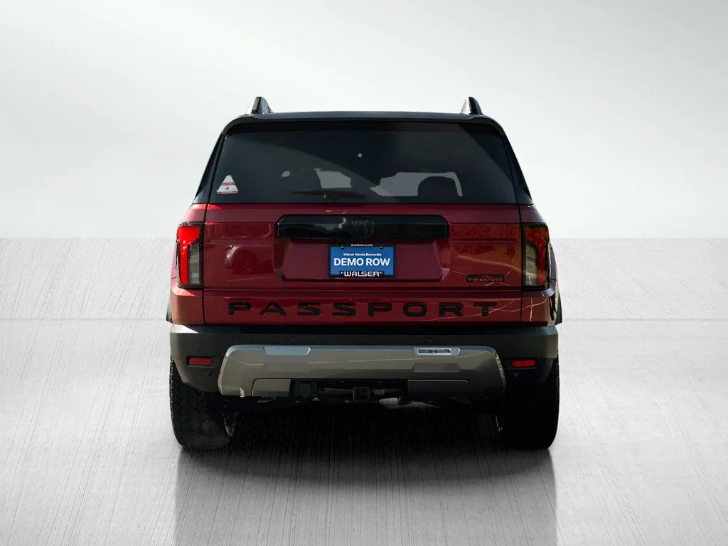 New 2026 Radiant Red Metallic II Honda TrailSport Elite Blackout image 5
