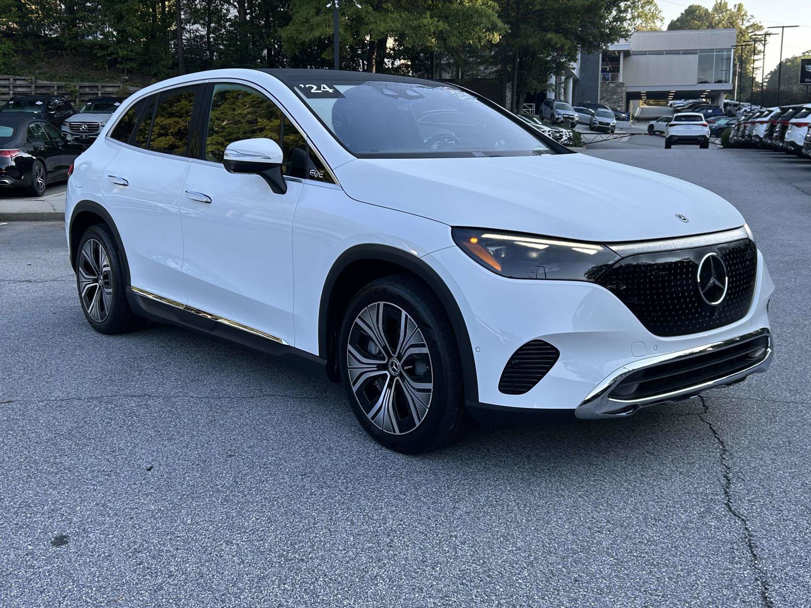Certified Used 2024 Polar White Mercedes-Benz EQE 350 4MATIC® SUV image 4